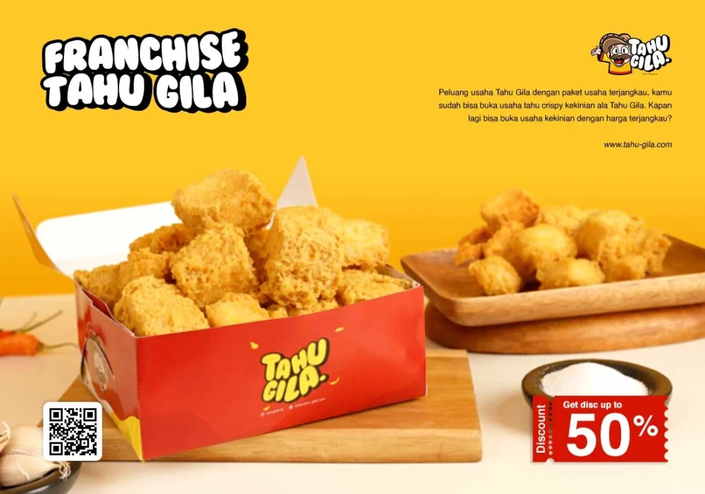 Franchise Murah untuk Pemula - Tahu Gila (7.3 Juta)